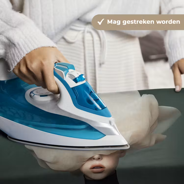 Hoed - Vrouw - Beige Wandkleed katoen klein -sfeer9