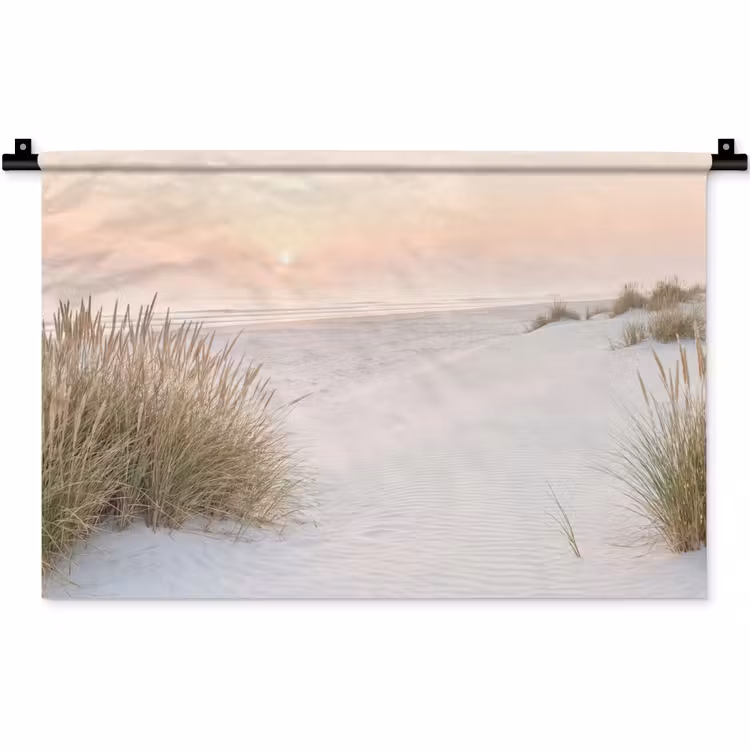 Horizon - Duinlandschap - Zand Wandkleed katoen klein -zz3d