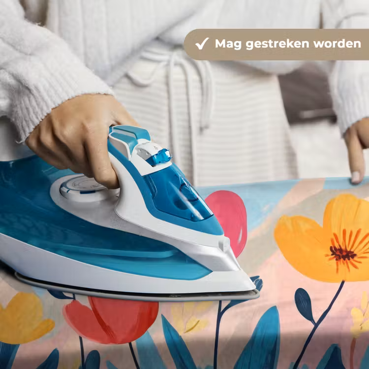 Illustratie - Bloemen - Kleurrijk Wandkleed katoen klein -sfeer9