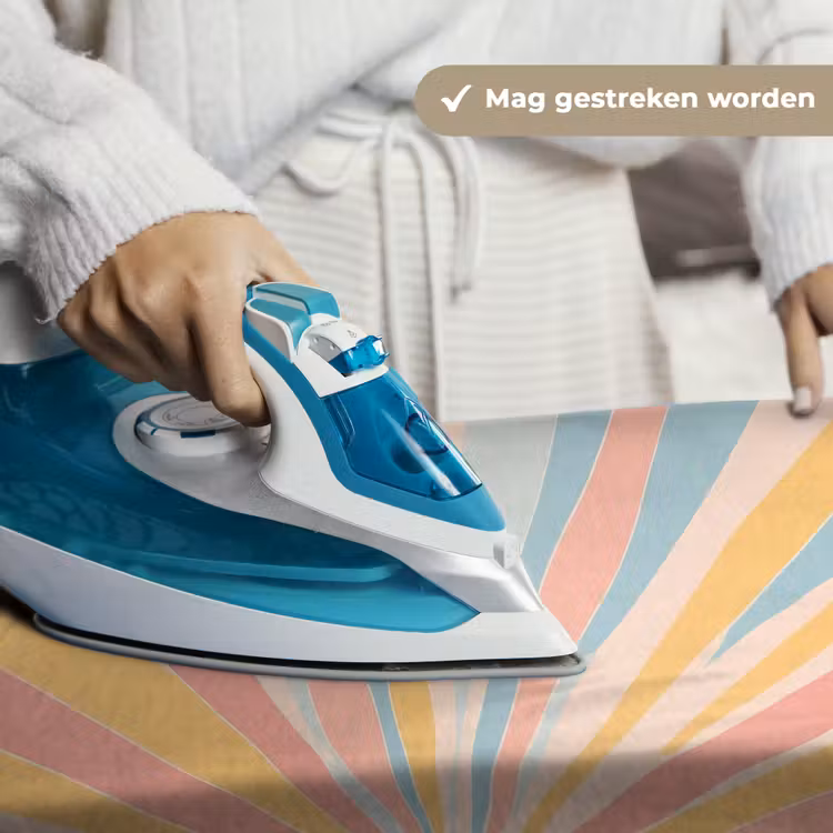Illustratie - Zon - Pastelkleuren Wandkleed katoen klein -sfeer9