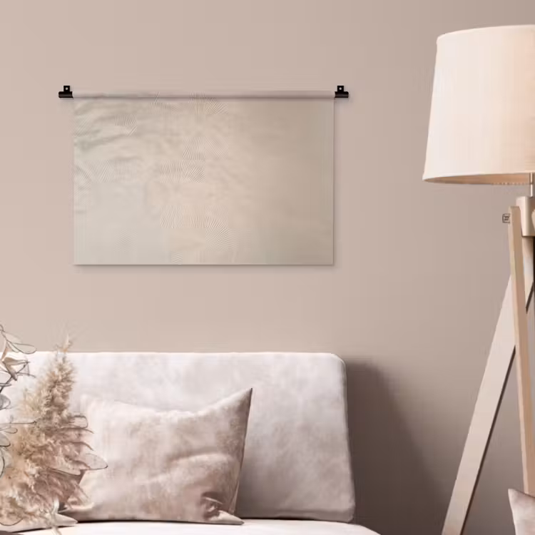 Japandi - Beige - Modern Wandkleed katoen klein -sfeer4
