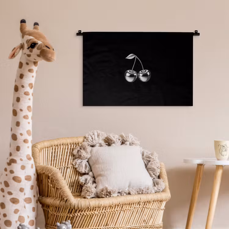Kers - Luxueus - Metallic Wandkleed katoen klein -wsfeer5_kind