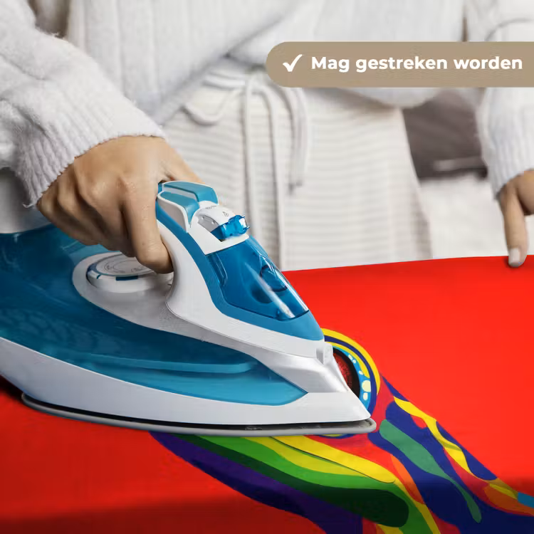 Kikker - Kleurrijk - Strepen - Ogen Wandkleed katoen klein -sfeer9