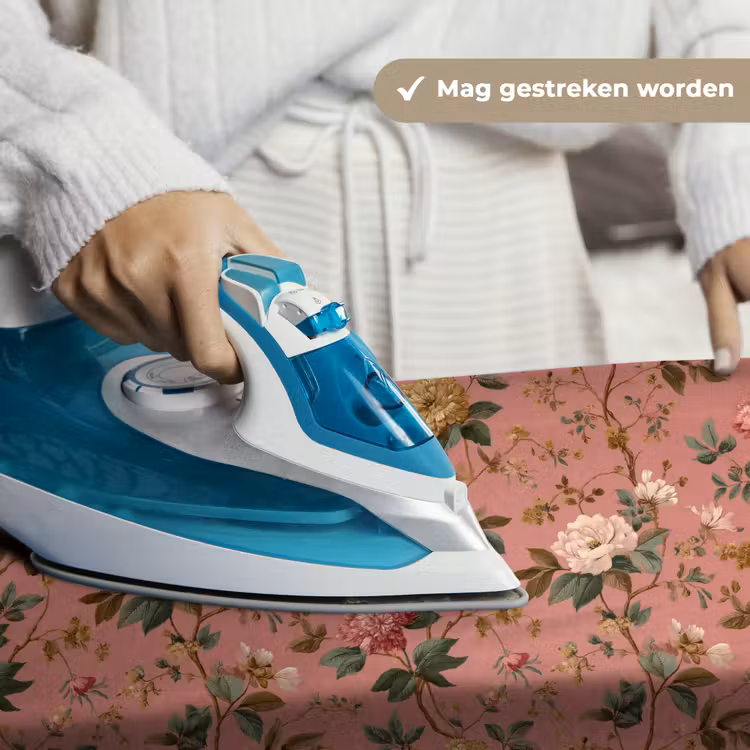 Klassiek - Botanisch - Roze Wandkleed katoen klein 269 -sfeer9