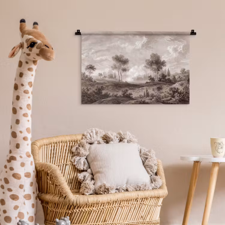 Klassiek - Landschap - Neutraal Wandkleed katoen klein -wsfeer5_kind