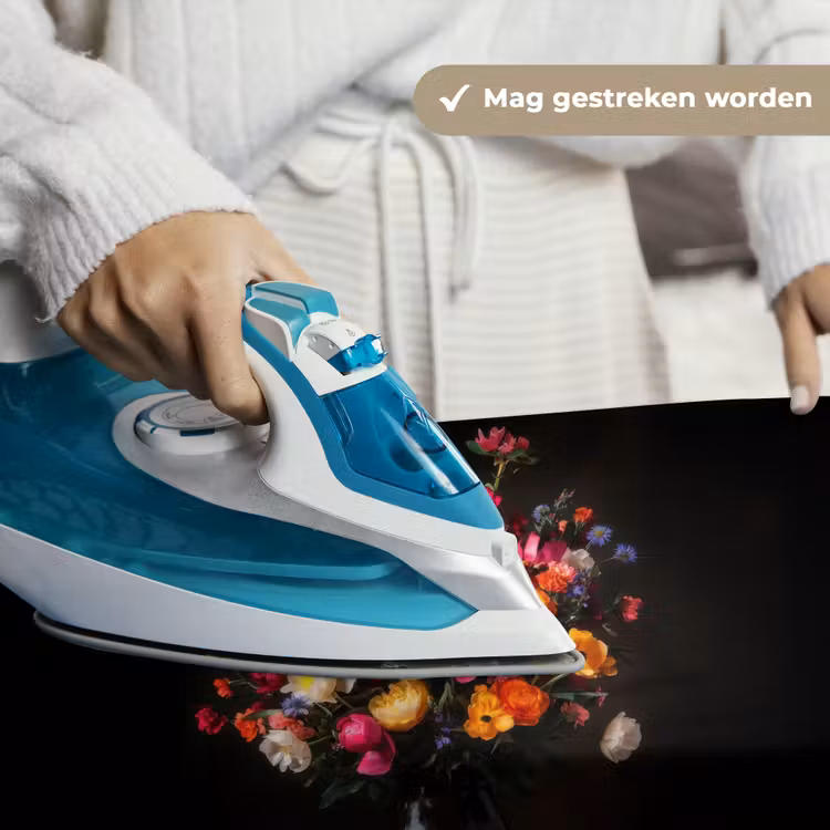 Kleurrijk - Boeket - Vaas - Donkerbruin Wandkleed katoen klein -sfeer9