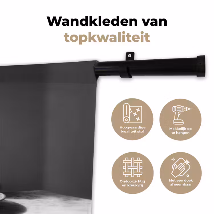 Konijn - Bunny - Zonnebril - Tafelkleed - Pasta - Schattig Wandkleed katoen klein -sfeer2