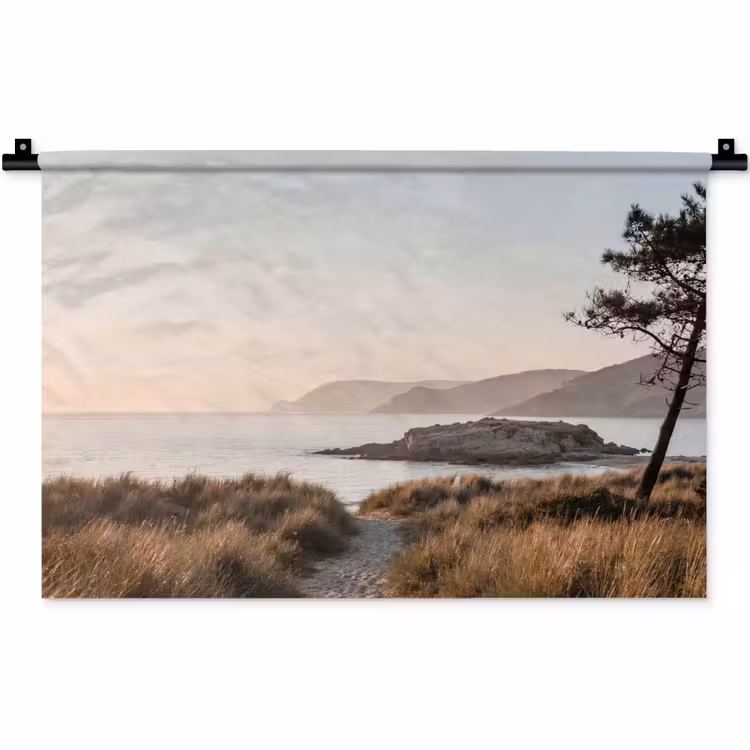 Landschap - Kust - Duinen Wandkleed katoen klein -zz3d