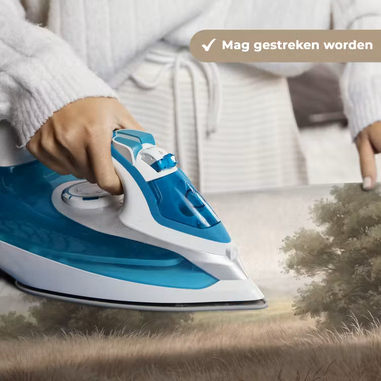 Landschap - Minimalistisch - Beige Wandkleed katoen klein -sfeer9