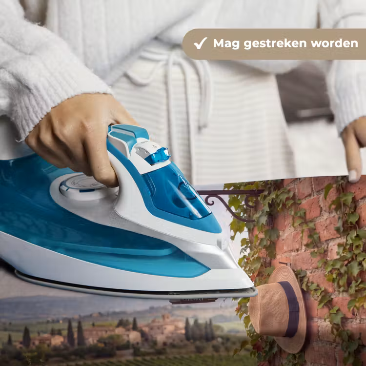 Lantaarn - Wijngaard - Landschap - Italiaans Wandkleed katoen klein -sfeer9