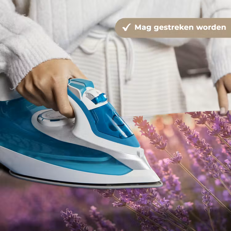 Lavendel - Paars - Zonlicht Wandkleed katoen klein -sfeer9