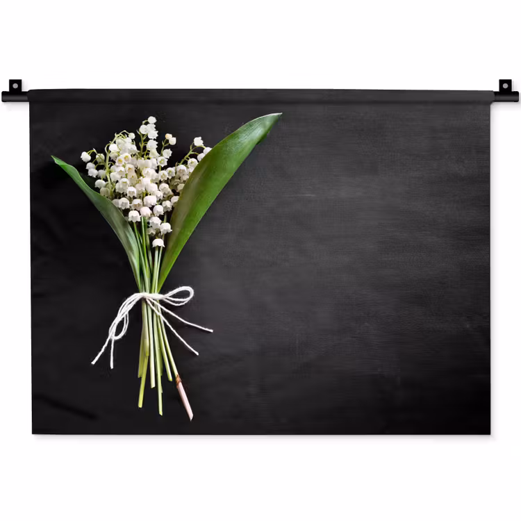 bloemen-5-1-1 Wandkleed katoen klein -zz3d