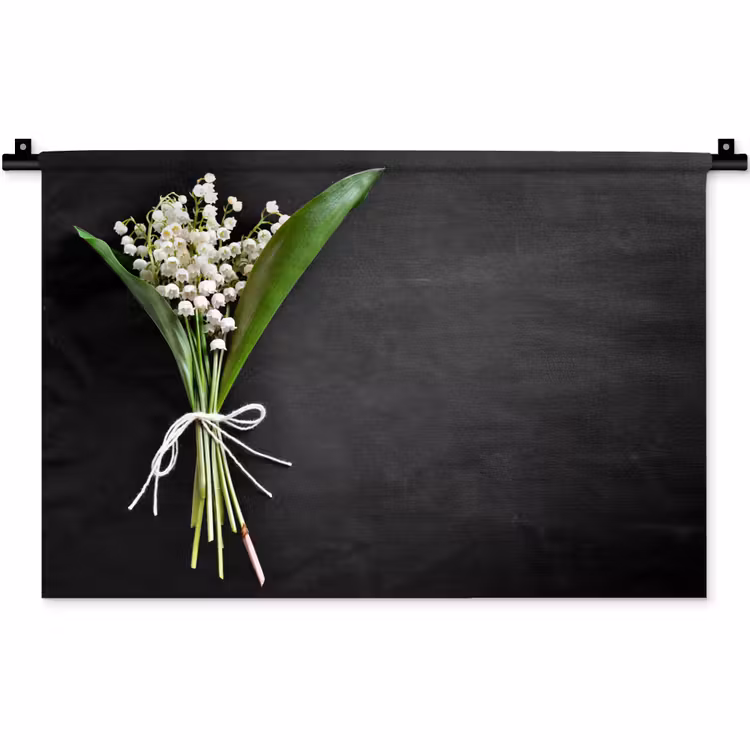bloemen-5-1-1 Wandkleed katoen klein -zz3d