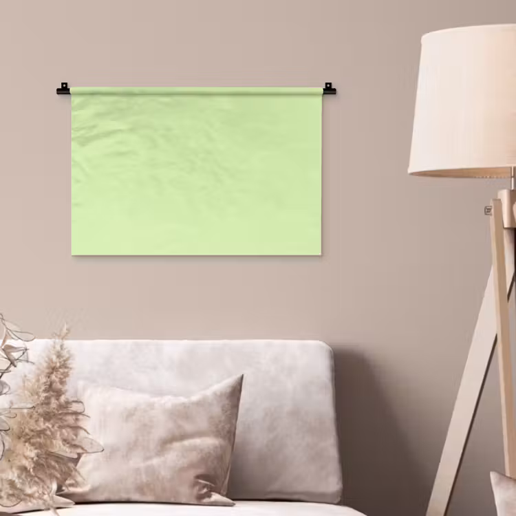 Light - Lime - Groen Wandkleed katoen klein 269 -sfeer4