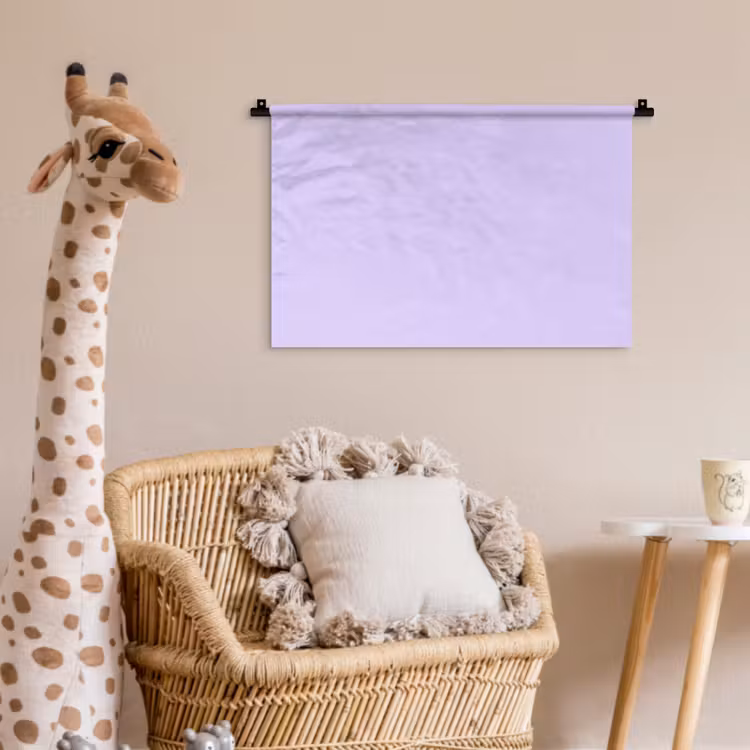 Light - Orchid - Paars Wandkleed katoen klein 269 -wsfeer5_kind