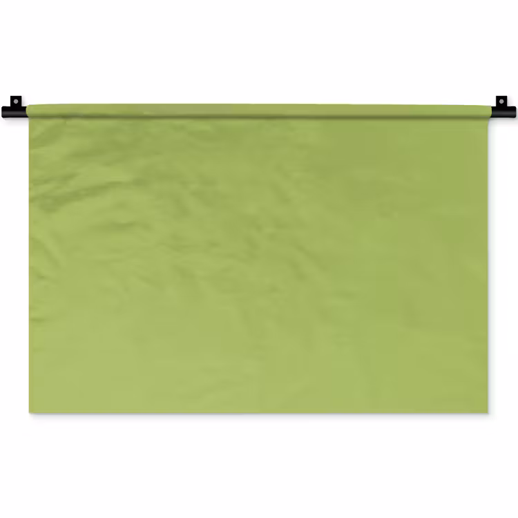 Lime - Glow - Groen Wandkleed katoen klein 269 -zz3d