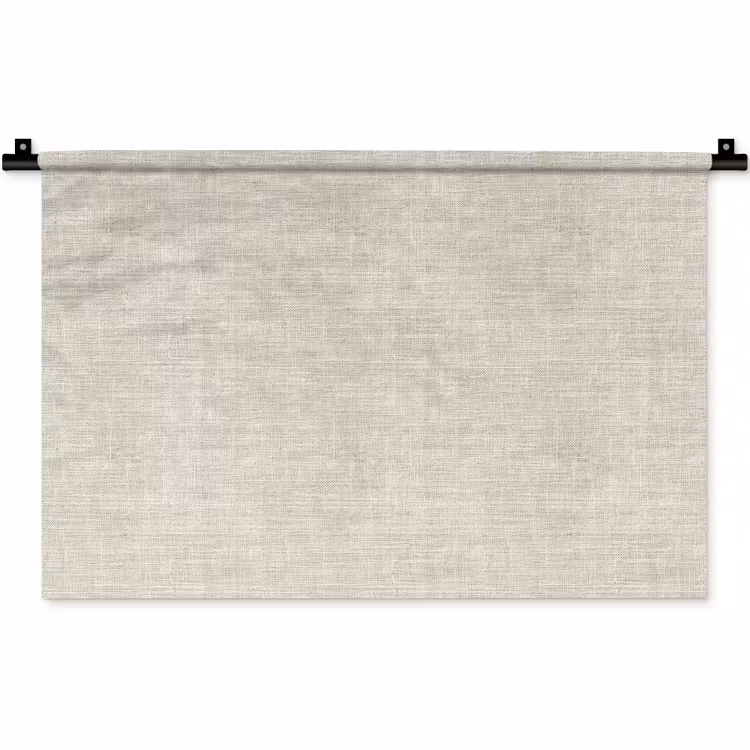 Linnen - Textuur - Beige Wandkleed katoen klein 269 -zz3d