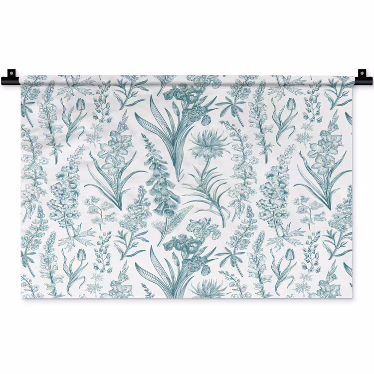 Lovely - Garden - Emerald Wandkleed katoen klein 269 -zz3d