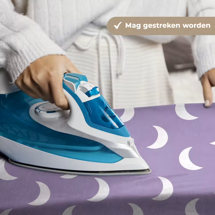 Manen - Patroon - Paars Wandkleed katoen klein 269 -sfeer9