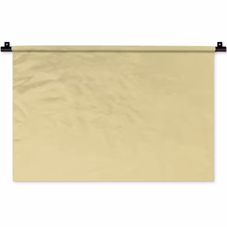 Mellow - Touch - Geel Wandkleed katoen klein 269 -zz3d