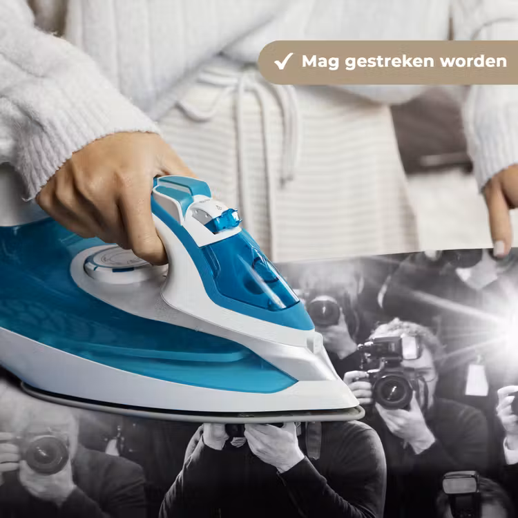 Mensen - Camera - Flitslicht - Zwart-wit - Media Wandkleed katoen klein -sfeer9