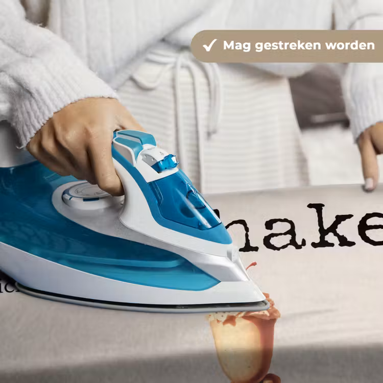 Milkshake - Kers - Rietje Wandkleed katoen klein -sfeer9