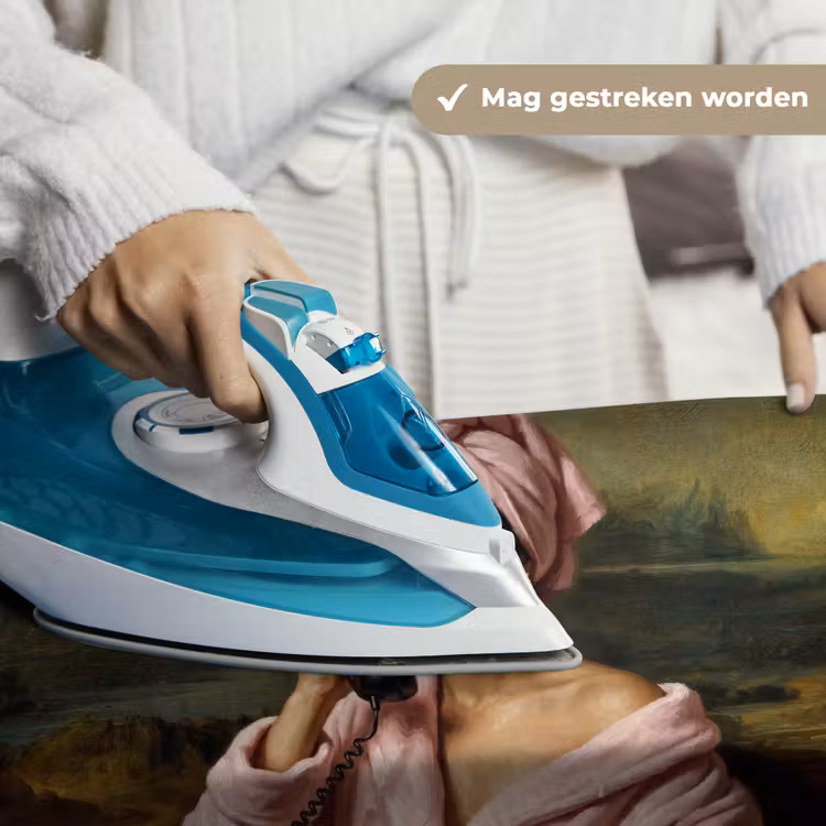 Mona - Klassiek - Roze Wandkleed katoen klein -sfeer9