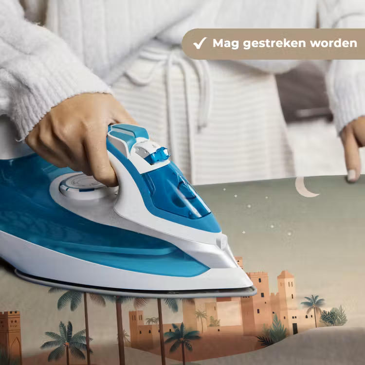 Nachtlandschap - Kamelen - Sterren - zandduinden Wandkleed katoen klein -sfeer9