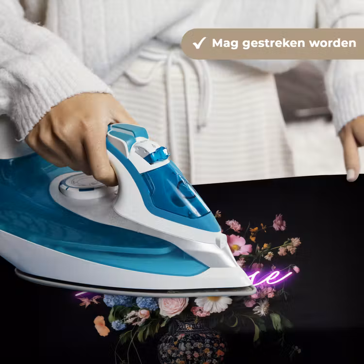 Neon - Vaas - Bloemen Wandkleed katoen klein -sfeer9