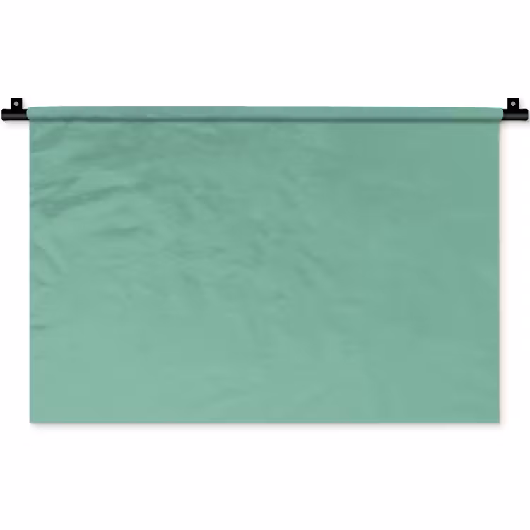 Ocean - Jade - Groen Wandkleed katoen klein 269 -zz3d