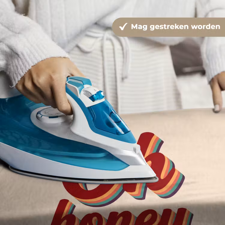 Oh honey - Rood - Schaduw Wandkleed katoen klein -sfeer9