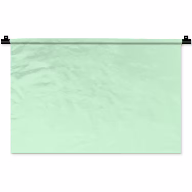 Pale - Mint - Groen Wandkleed katoen klein 269 -zz3d