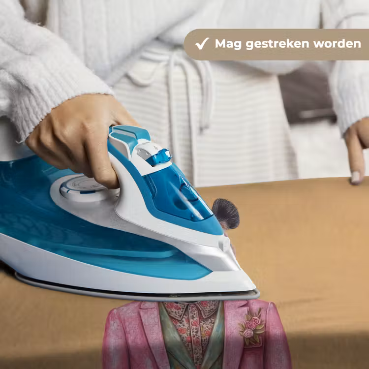 Panda - Pak - Zonnebril - Blauw Wandkleed katoen klein -sfeer9