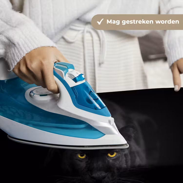 Panter - Dieren - Zwart - Ogen Wandkleed katoen klein -sfeer9