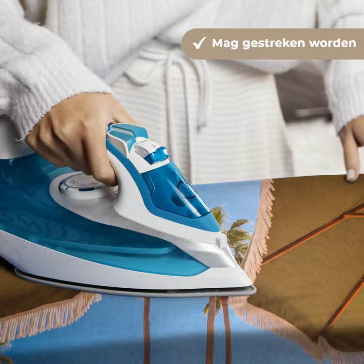 Parasol - Groen - Franjes - Zomer - Tropisch Wandkleed katoen klein -sfeer9