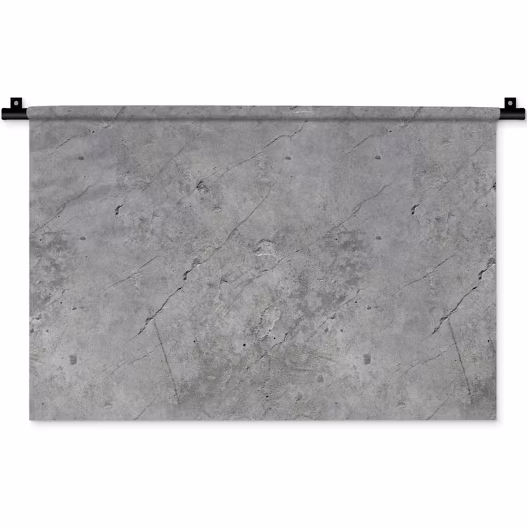 Patronen - Beton - Oud Wandkleed katoen klein 269 -zz3d