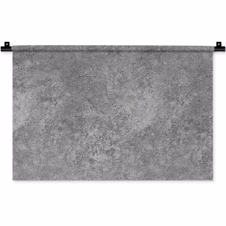 Patronen - Industrieel - Beton Wandkleed katoen klein 269 -zz3d
