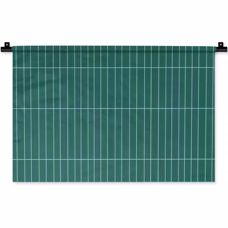 Patroon - Tegel - Saliegroen Wandkleed katoen klein 269 -zz3d