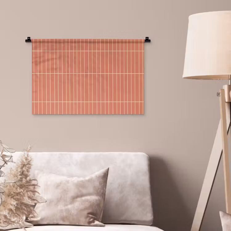 Patroon - Tegels - Terracotta Wandkleed katoen klein 269 -sfeer4