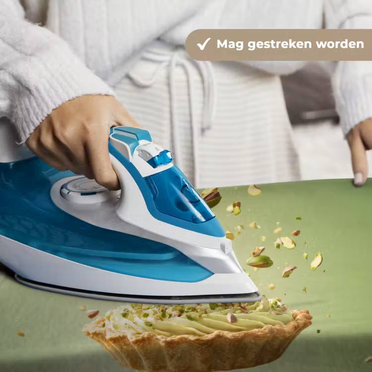 Pistache - Taart - Noten - Eten Wandkleed katoen klein -sfeer9