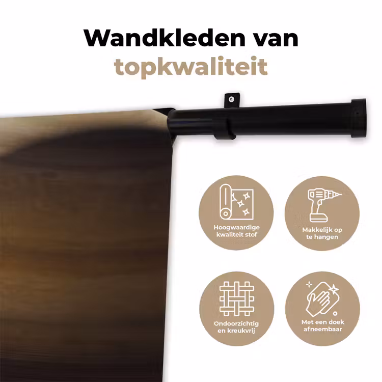 Wandkleed - Planeet - Ringen - Ruimte - Planeet - Ringen - Ruimte Wandkleed katoen klein