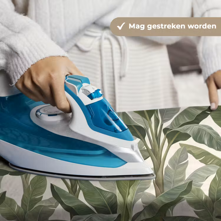 Planten - Bladeren - Tropisch - Groen Wandkleed katoen klein -sfeer9