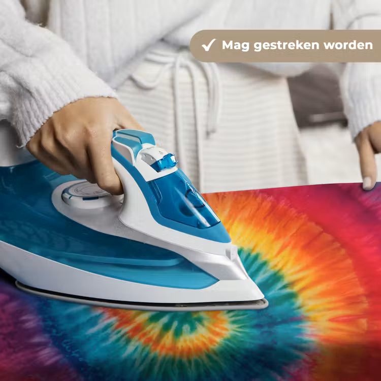 Regenboogkleuren - Tie dye - Wandkleed katoen klein -sfeer9