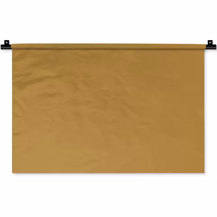 Rhythmic - Ochre - Geel Wandkleed katoen klein 269 -zz3d
