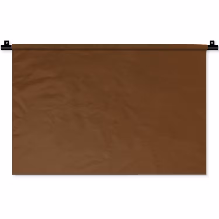 Rich - Espresso - Bruin Wandkleed katoen klein 269 -zz3d
