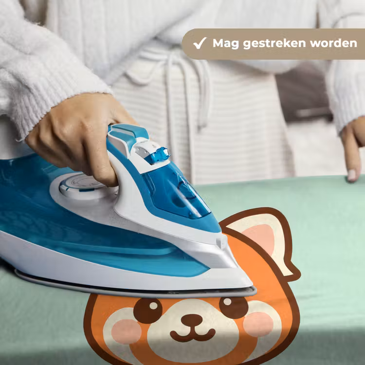 Rode panda - Groen - Cartoon Wandkleed katoen klein -sfeer9
