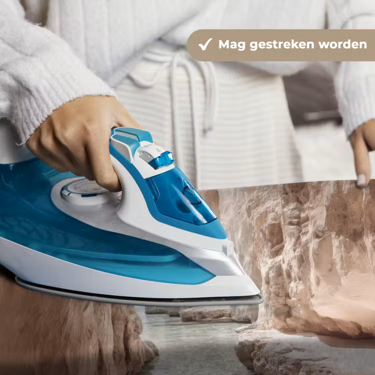 Rotsen - Zee - Zand - Kloof Wandkleed katoen klein -sfeer9