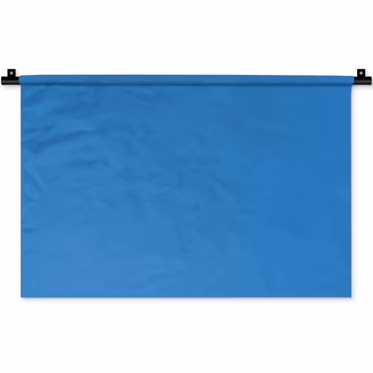 Royal - Blue - Blauw Wandkleed katoen klein 269 -zz3d