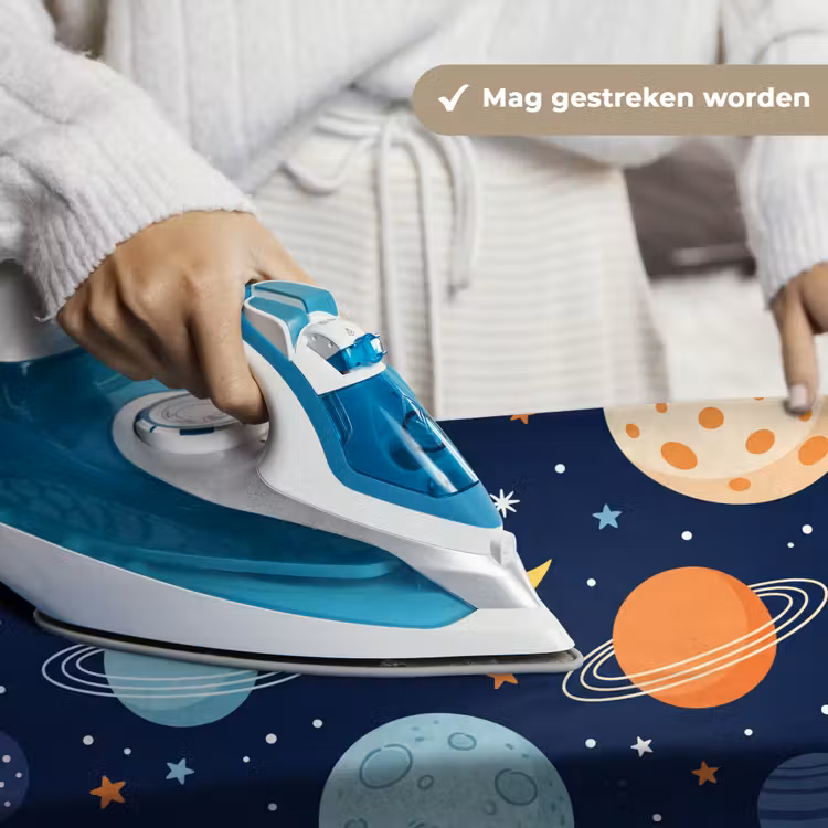 Ruimte - Planeten - Kleurrijk Wandkleed katoen klein -sfeer9
