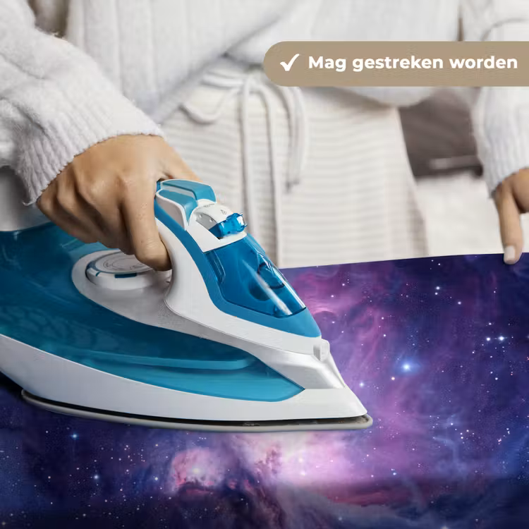 Ruimte - Sterren - Kleurrijk Wandkleed katoen klein -sfeer9